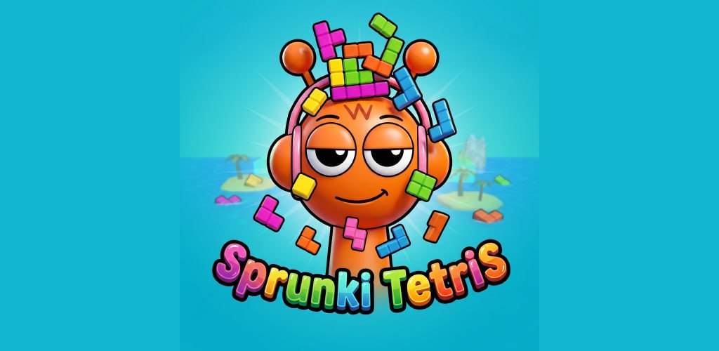 Sprunki: Tetris gameplay